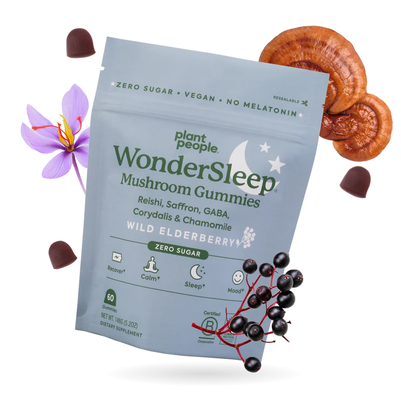 WonderSleep Functional Mushroom Gummies 60 pieces 