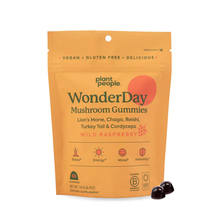 Wonder Day Functional Mushroom Gummies 60 pieces 