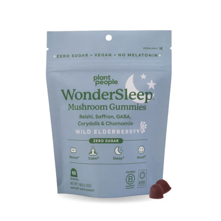 WonderSleep Functional Mushroom Gummies 60 pieces 